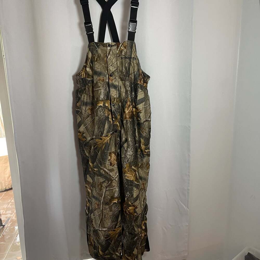 Winchester Rugged Sportsman Outdoors Realtree Hardwoods Camo Overalls men’s 2XL